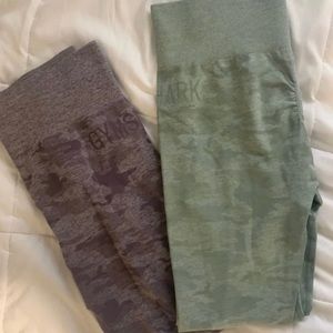 Gymshark camo seamless leggings